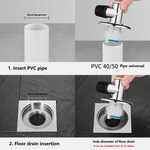 Kitchen Sink Drain Pipe Stainless Steel – mutoosanitary